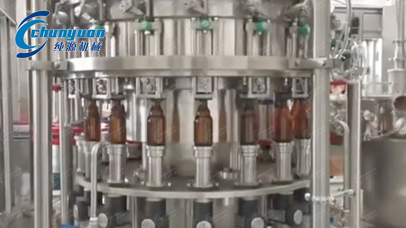 玻璃瓶啤酒灌裝生產線 玻璃瓶啤酒灌裝生產線